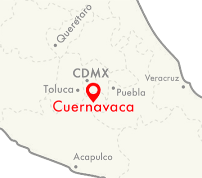 mapa ubicación cuernavaca